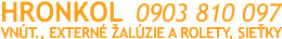 Július Kolorédy, rolety, siete, proti hmyzu....